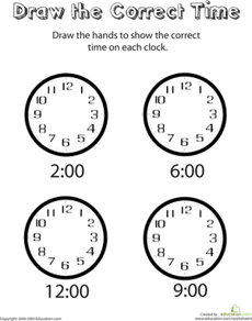 Draw the Correct Time II