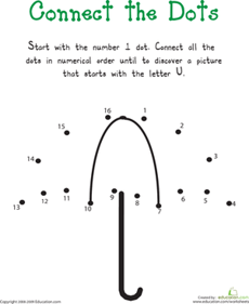 Connect the Dots: Practicing "U"