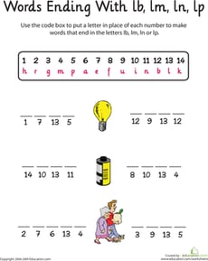 Word Endings