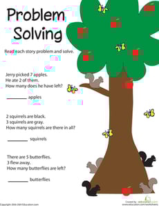Problem Solving: Adding Apples