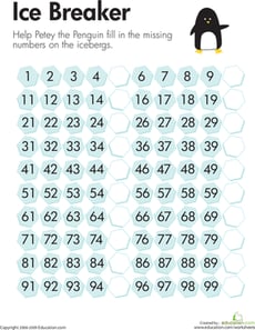 Missing Numbers: Ice Is Nice
