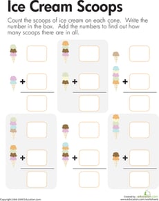 Count and Add the Scoops