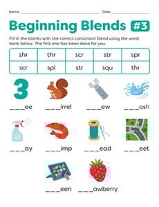 Beginning Blends #3