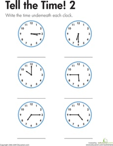 Telling the Time Made Easy!