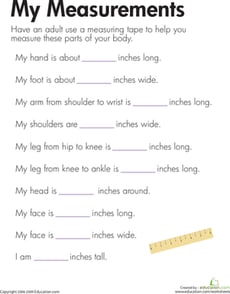 My Measurements