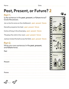 Past, Present, or Future Tense? 2