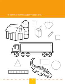 Shape Coloring: Rectangles
