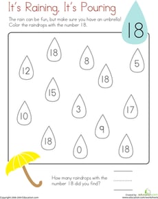 Coloring 18: It's Raining, It's Pouring