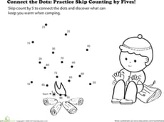 Connect the Dots: Practice Skip Counting by Fives