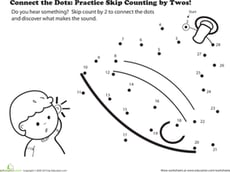 Connect the Dots: Practice Skip Counting by Twos