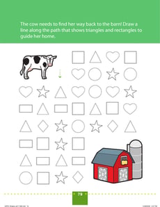 Shape Patterns: Farm Maze