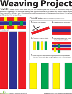 Printable Paper Weaving