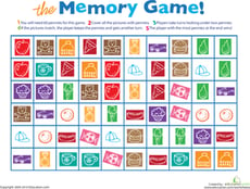 Printable Memory Game