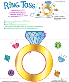 Make a Ring Toss Game