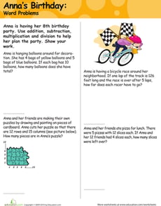 Mixed Word Problems