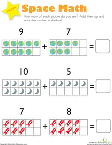 Addition: Space Math