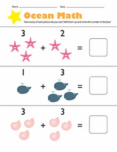 Addition: Ocean Math