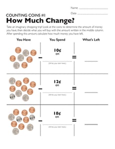 Counting Coins #1: How Much Change?