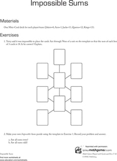 Addition Puzzle: Impossible Sum