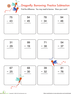 Double-Digit Subtraction