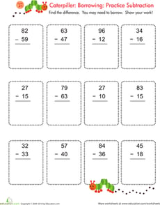Caterpillar Math