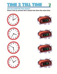 Time 2 Tell Time 7