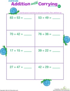 Addition with Carrying 2