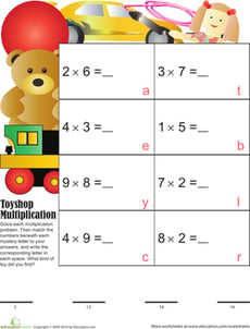 Toyshop Multiplication