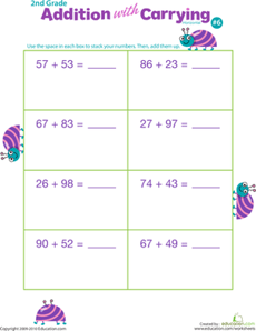 Addition with Carrying 6