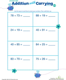 Addition with Carrying 13