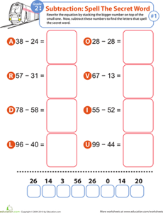Math Riddles: Subtraction