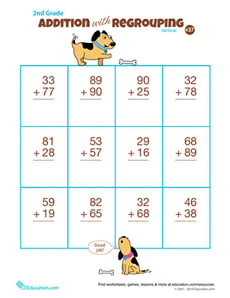 Double Digits! Practice with Regrouping 37