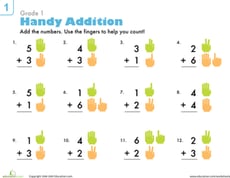 Addition Practice: A Helping Hand