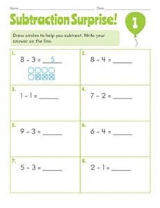 Subtraction Surprise! #1