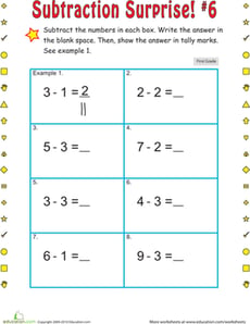 Subtraction Surprise #6