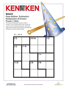 Magic KenKen® Puzzle