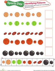 Identifying Patterns: Sports Day!