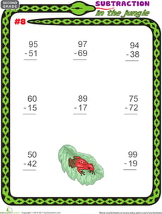 Subtraction in the Jungle #8