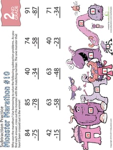 Two-Digit Subtraction with Regrouping
