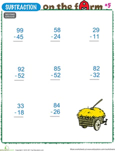 Subtraction on the Farm #5