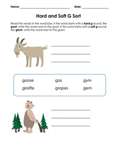 Hard and Soft G Sort