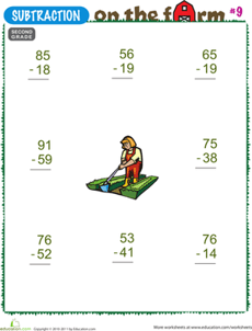 Subtraction on the Farm #9