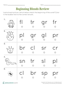 Beginning Blends Review