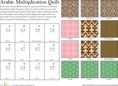 Make a Quilt: Multiplication #1
