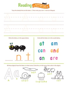 Beginning Reading: All About the Letter A