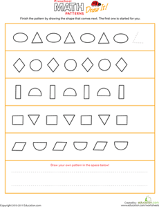 Draw It! Patterns #1