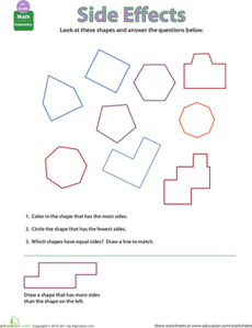 Shapes and Sides