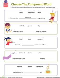 Get a Grip on Grammar: Compound Words #5