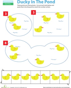 Cut and Paste Counting: Ducks