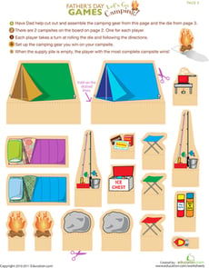 Camping Worksheet